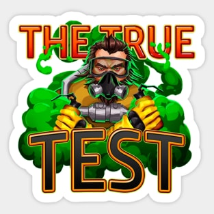 Caustic - The True Test Sticker